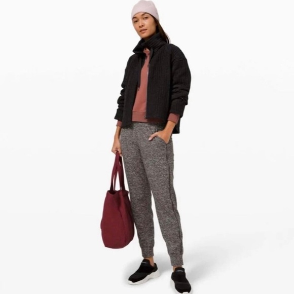 Lululemon Ready to Rulu Fleece Jogger Heathered Black - Picture 2 of 10